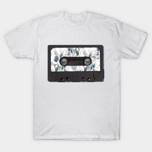 Magnetic Cassette Delicate flowers T-Shirt